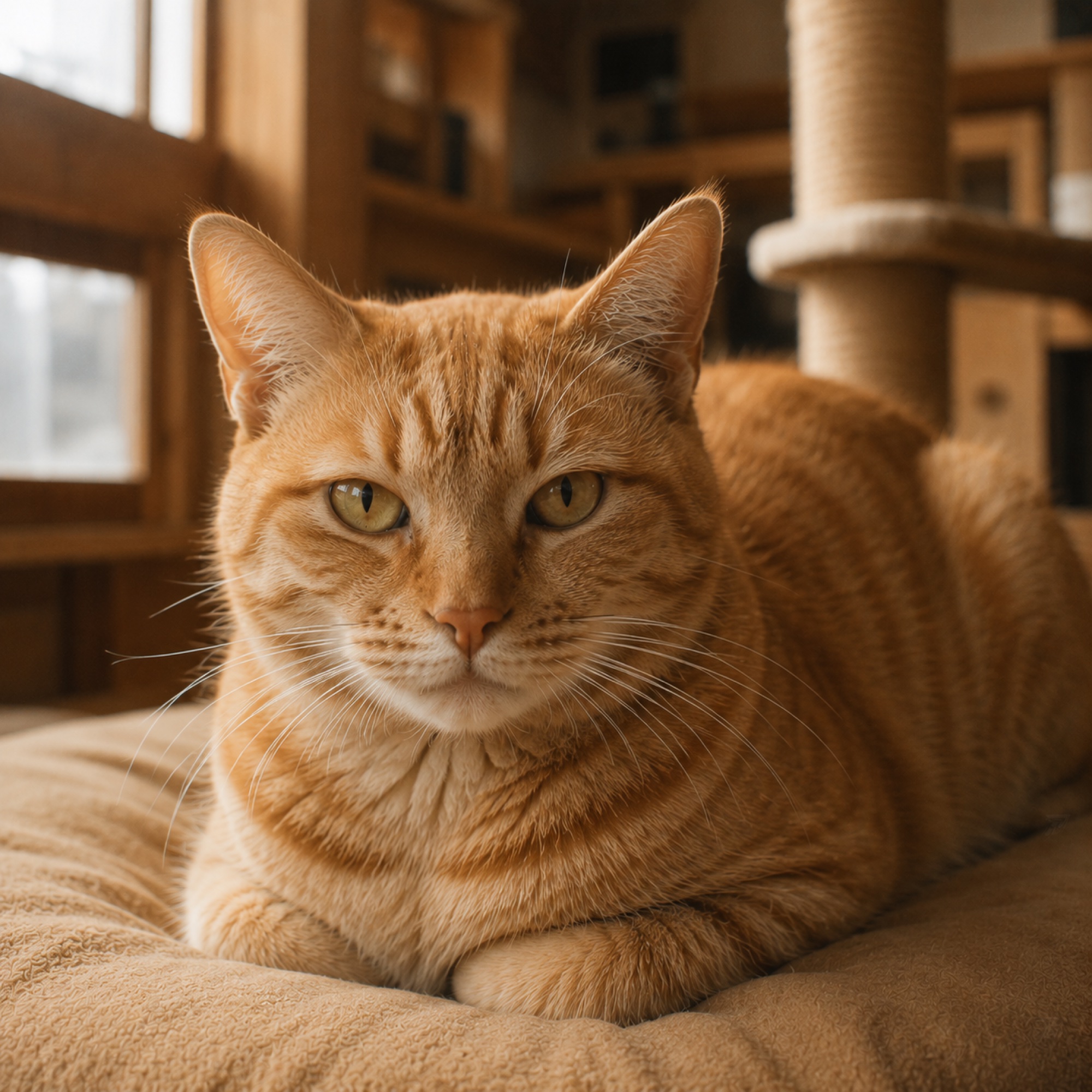 茶トラの猫 きなこ